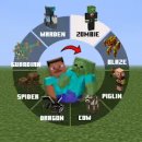 Morph mod for Minecraft — превращение в мобов