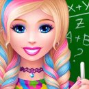 Колледж: одевалки для девочек