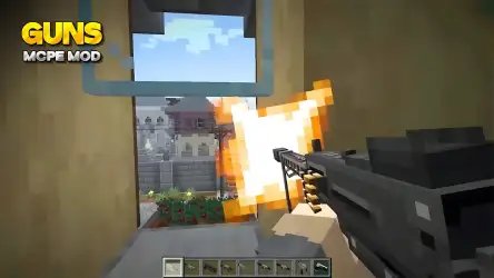 Guns & Weapons Mod — оружие в Майнкрафт