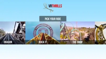 VR Thrills Roller Coaster Game