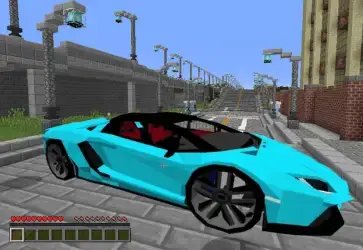 Cars for Minecraft Mod — мод на машины