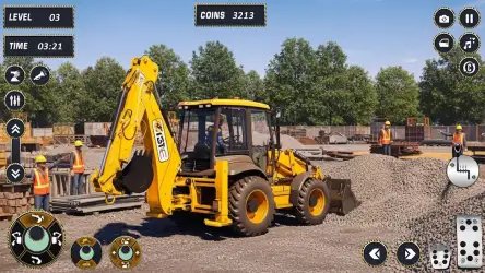 Real JCB Construction Games 3D — симулятор строительства