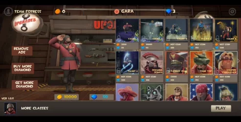 Teams of Fortress 2 - Emulator on Mobile