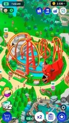 Idle Theme Park Tycoon (Парк аттракционов)