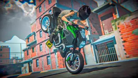 Wheelie City: Motorcycle Stunt