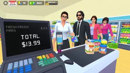 Supermarket Store Simulator