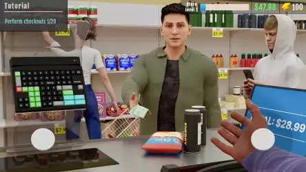 Supermarket Manager Simulator - симулятор супермаркета