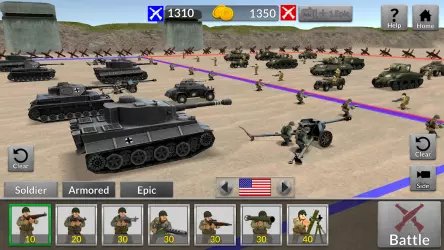 WW2 Battle Simulator - симулятор Второй Мировой войны