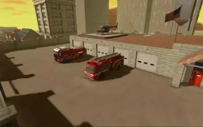 Fire Truck Simulator 3D - симулятор пожарника
