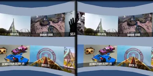 VR Thrills Roller Coaster Game