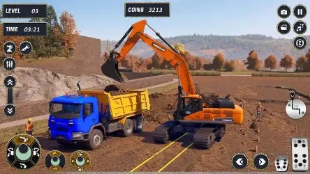 Real JCB Construction Games 3D — симулятор строительства