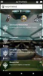 Warframe Companion mobile