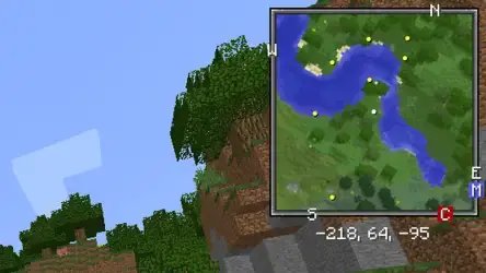 Мод миникарты Xaero Minecraft