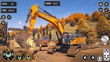 Real JCB Construction Games 3D — симулятор строительства
